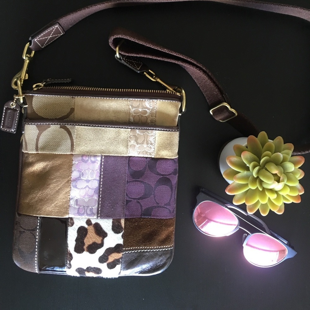 COACH patchwork crossbody